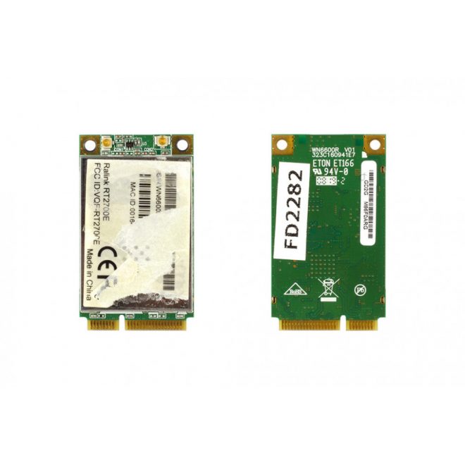 Ralink RT2700E használt Mini PCI-E WiFi kártya