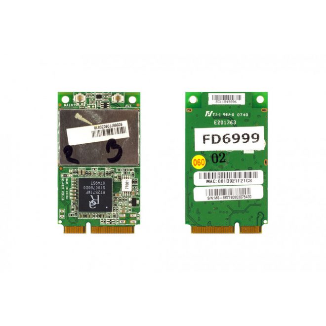 Ralink RT2571 használt Mini PCI-E WiFi kártya