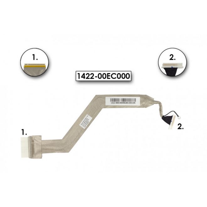 Asus F50SV gyári új LCD kábel, 1422-00EC000