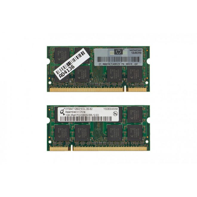 Qimonda 1GB DDR2 667MHz használt memória HP (SPS: 395318-432)