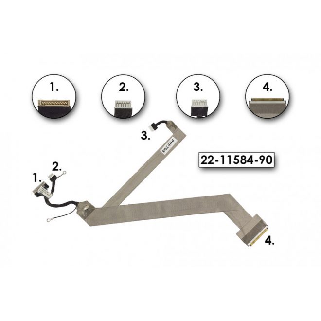 Fujitsu - Siemens Amilo A1655G használt LCD kábel, 22-11584-90