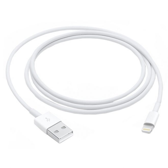 Apple iPhone-hoz, iPad 1m USB to Lightning töltő kábel (MD818ZM/A)