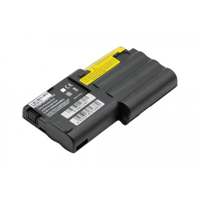 IBM ThinkPad T20, T21, T22, T23 helyettesítő új 6 cellás 4400mAh akkumulátor (02K7072, 02K7034)