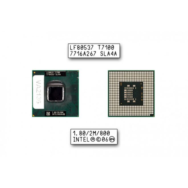 Intel Core 2 Duo T7100 1800MHz használt CPU