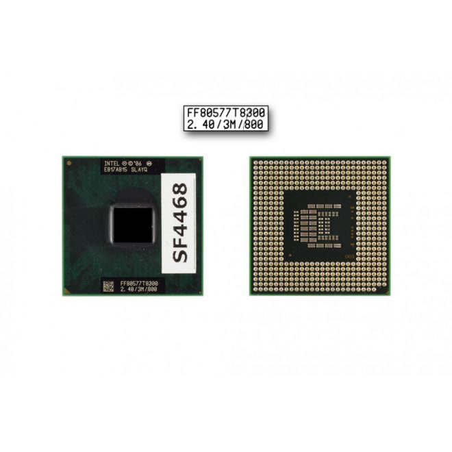 Intel Core 2 Duo T8300 2400MHz használt CPU, SLAYQ