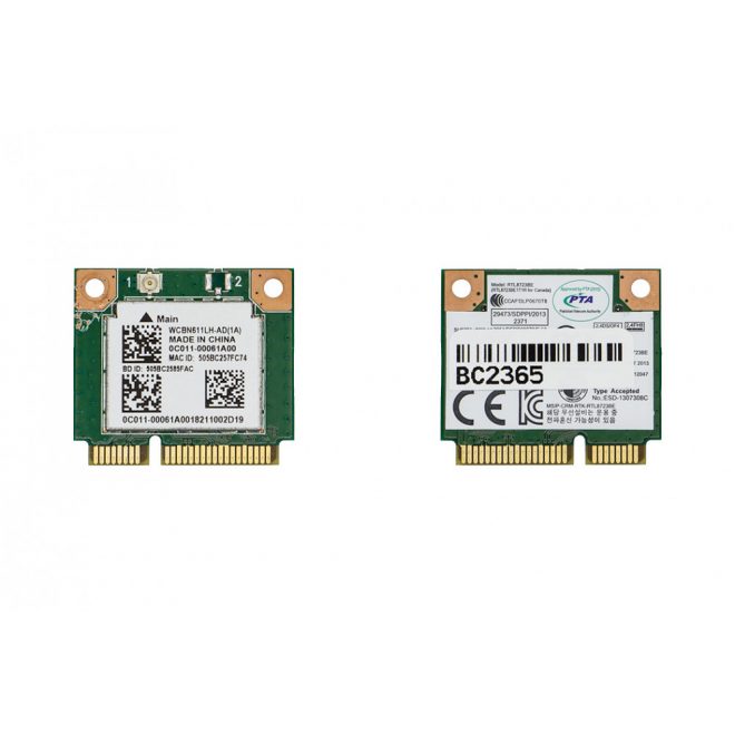 Asus X540 gyári új Mini PCI-e Wifi + bluetooth  kártya (0C011-00061A00)