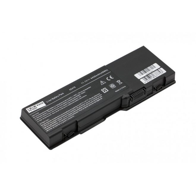 Dell Inspiron 1501, 1505, 6400 helyettesítő új 6 cellás 4400mAh akkumulátor (GD761)