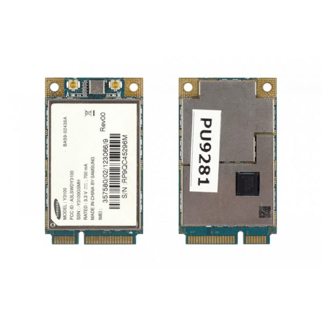 Samsung Y3100 3G HSDPA mobil internet modem (Mini PCI-e), GT-Y3100