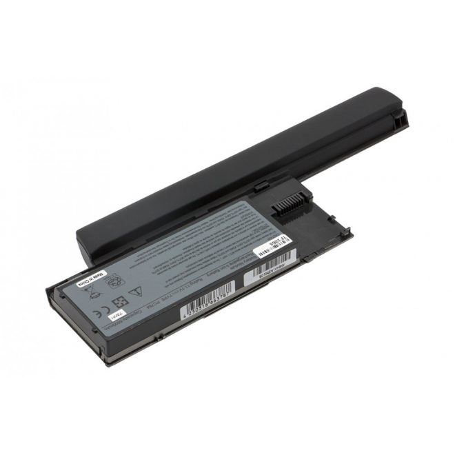 Dell Latitude D620, D630, D631 9 cellás 6600mAh helyettesítő új akkumulátor (JD634)