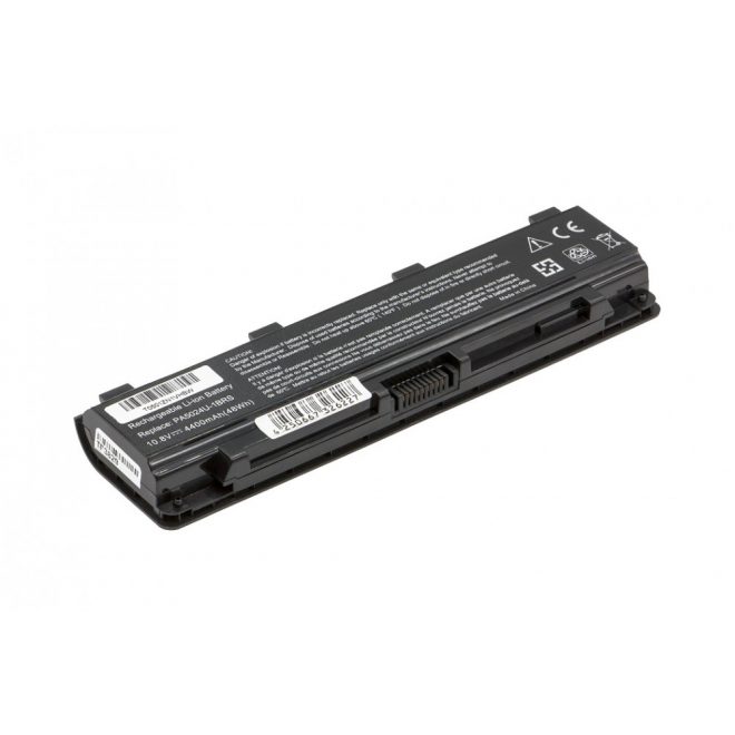 Toshiba Satellite C50, C850, C855 helyettesítő új 6 cellás 4400mAh akkumulátor (PA5024U-1BRS)