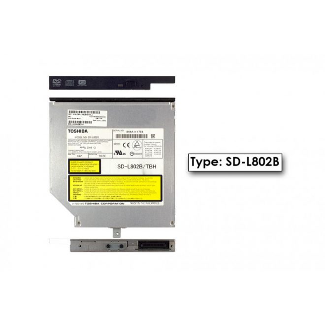 Toshiba Satellite L300 használt SATA DVD-író, SD-L802B