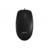 Logitech B100 USB fekete optikai vezetékes egér (910-003357)