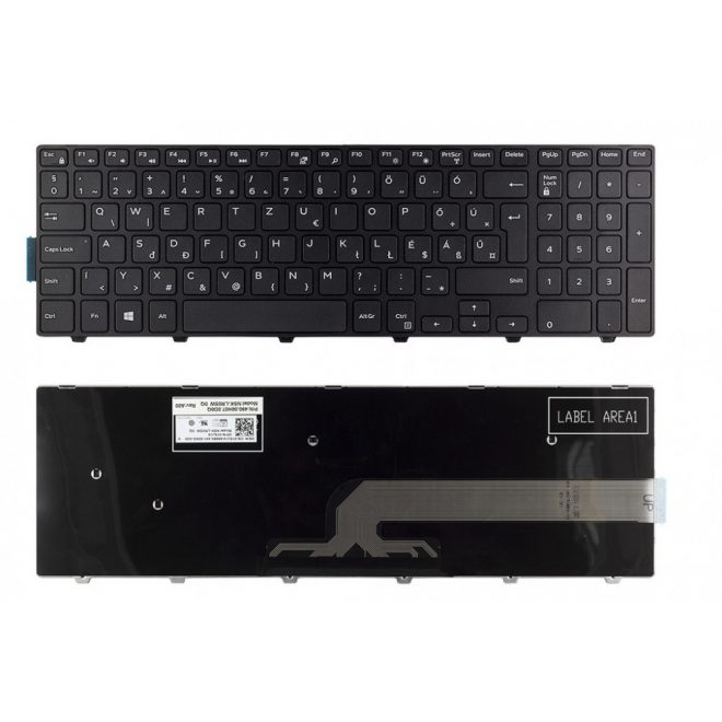 Dell Inspiron 3541, 3542, 5558, 5559 MAGYAR laptop billentyűzet (0Y5J14)