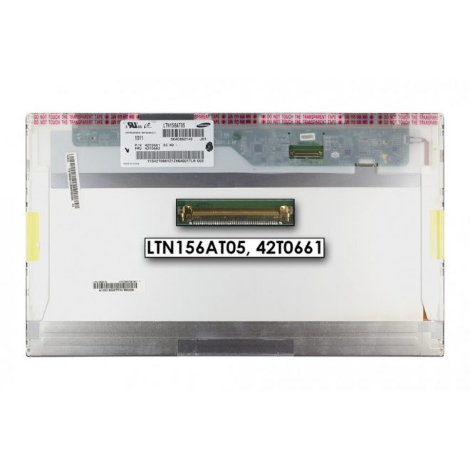 Samsung LTN156AT05 WXGA 1366x768 HD LED használt fényes kijelző