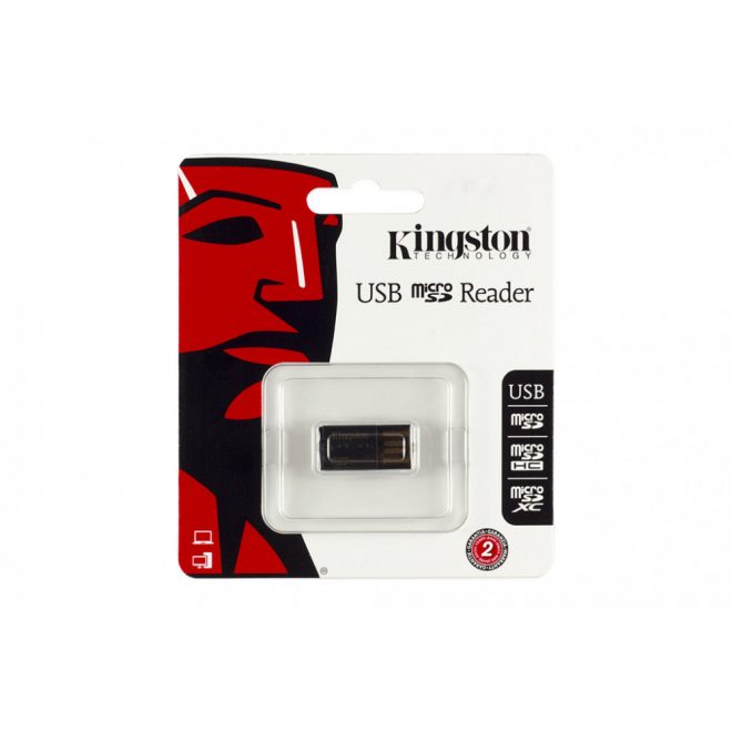 Kingston MicroSD kártyaolvasó, USB2.0, FCR-MRG2