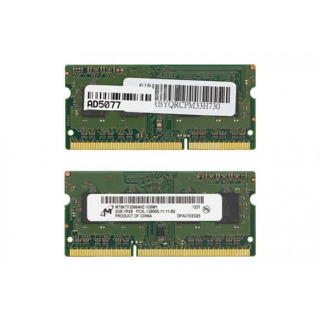 2GB DDR3L 1600MHz használt low voltage memóra