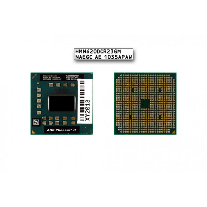 AMD Phenom II Dual-Core Mobile N620 használt 2.8GHz, 35W TDP processzor (HMN620DCR23GM)