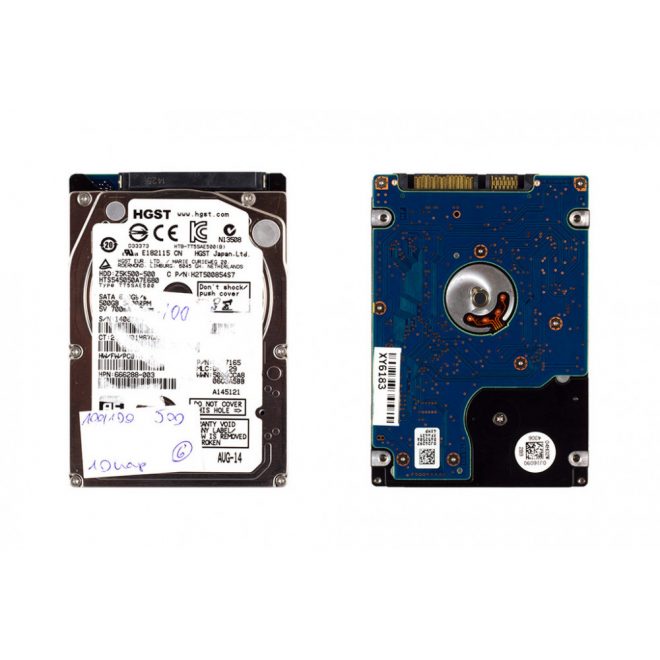 Hitachi 500GB használt SATA3 winchester (Z5K500-500)