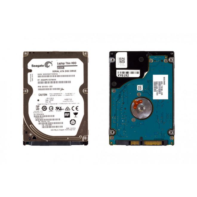 Seagate Thin HDD 500GB SATA2 használt winchester (ST500LT012)