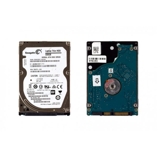 Seagate Thin HDD 500GB SATA3 használt winchester (ST500LM000)