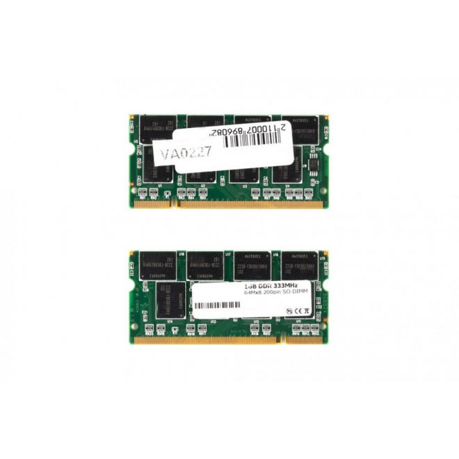 1GB DDR 333MHz új laptop memória