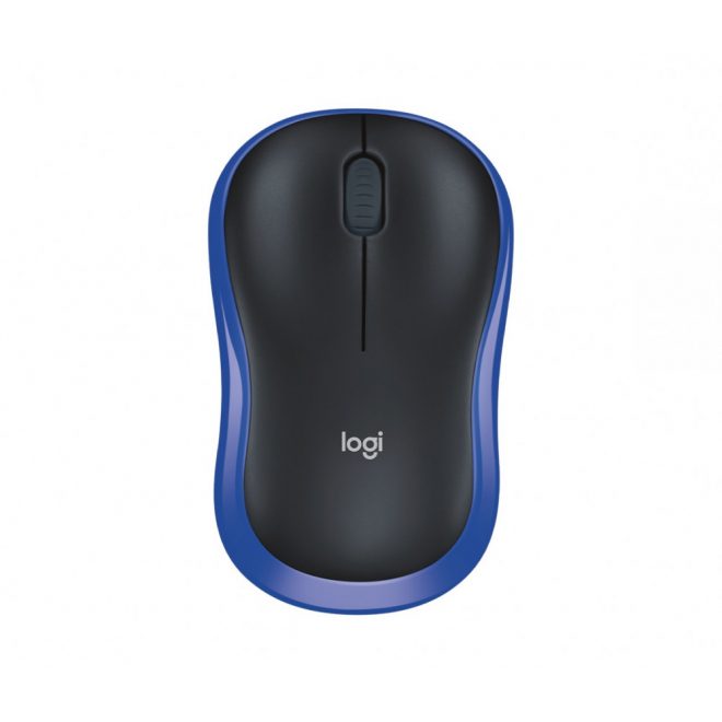 Logitech m185 USB kék optikai vezeték nélküli egér (910-002239)