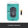 Logitech m185 USB szürke optikai vezeték nélküli egér (910-002238)