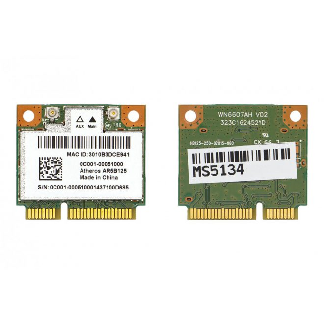 Asus AR5B125 használt Mini PCI-e WiFi kártya, 0C001-00051000