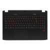 Asus ROG GL552VX fekete-piros magyar Laptop billentyűzet