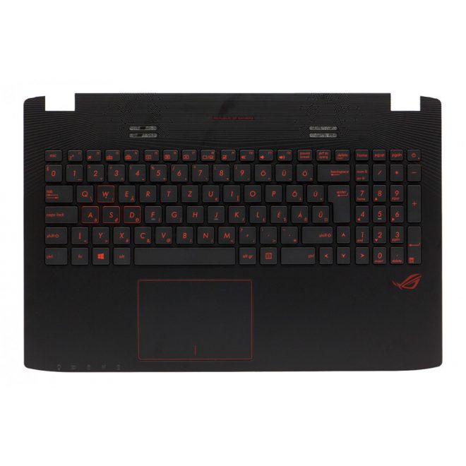 Asus ROG GL552VX fekete-piros magyar Laptop billentyűzet