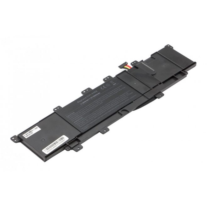 Asus X402CA helyettesítő új 5200mAh akkumulátor (0B200-00300800, C21-X402)