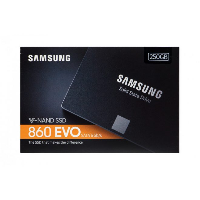 Samsung 860 EVO 250GB SSD meghajtó (MZ-76E250B) | 3 év garancia! | Ingyenes beszereléssel!