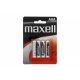 Maxell R-03 1.5V AAA nem újratölthető 4 darabos elem (cink) szett