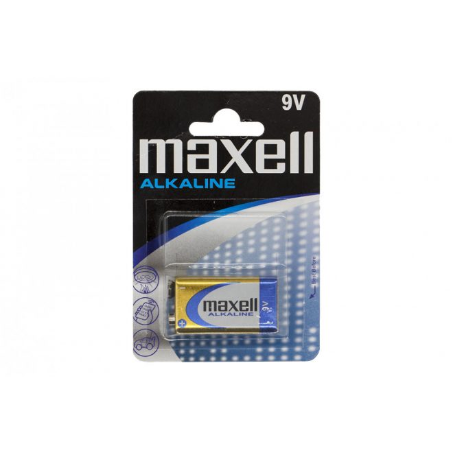 Maxell 6LR61 9V nem újratölthető elem (alkáli)