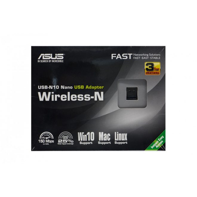 Asus USB-N10 Nano 150Mbps Wireless-N USB adapter