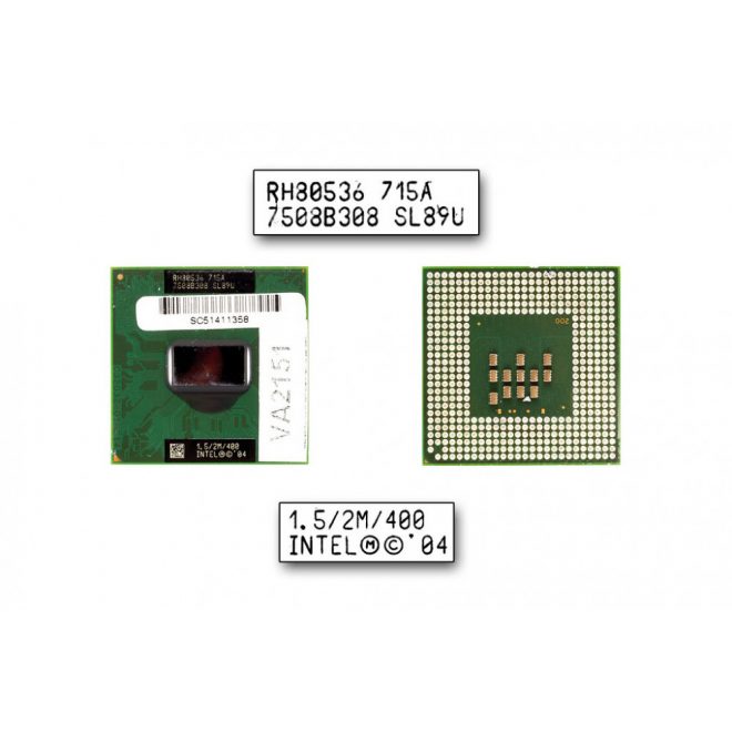 Intel Pentium M 715A 1500MHz használt CPU (SL89U)