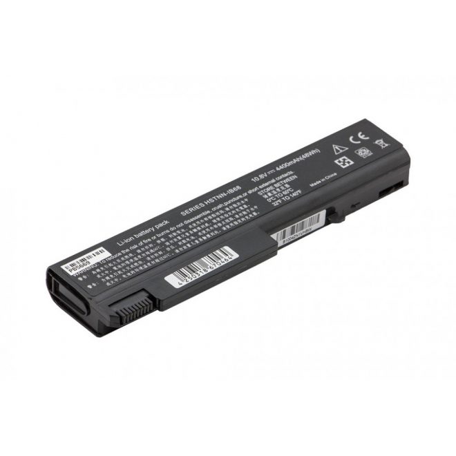 HP Compaq 6530b, 6535b, 6730b, 6735b helyettesítő új 6 cellás 4400mAh akkumulátor (HSTNN-UB68)