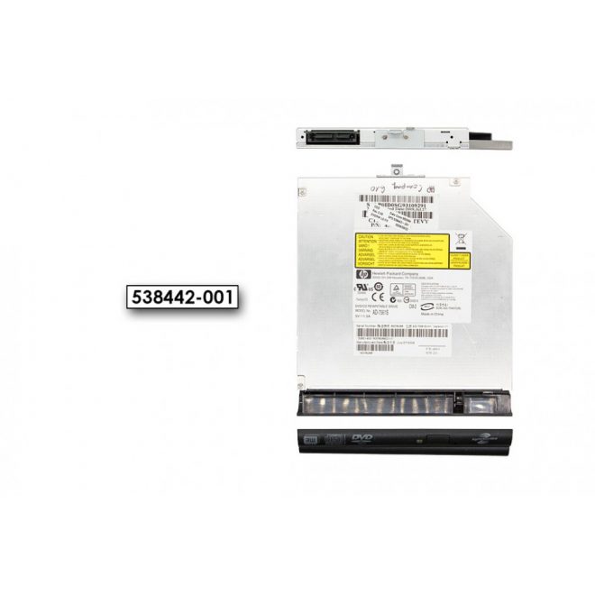 HP Compaq 610, Compaq Presario CQ61 használt DVD író (AD-7561S, 517850-001)