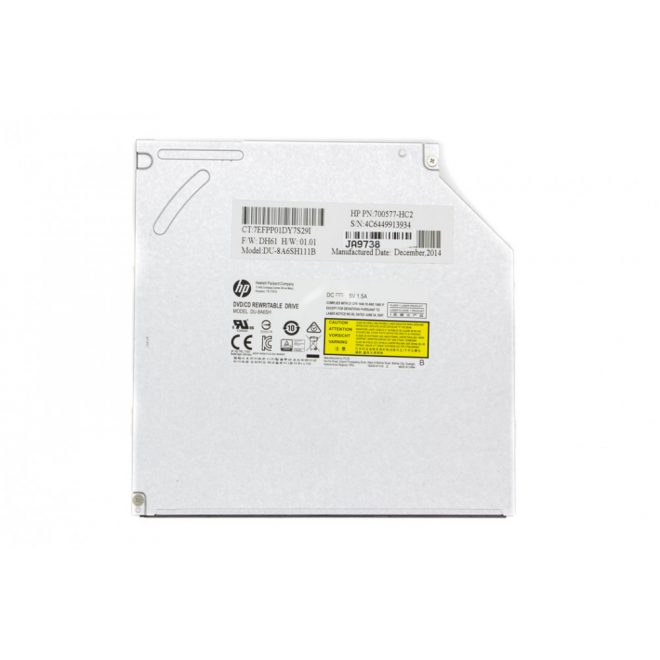 HP 250 G3, 255 G3 használt SATA DVD író (9.5mm) (750636-001, GUB0N, DU-8A6SH)