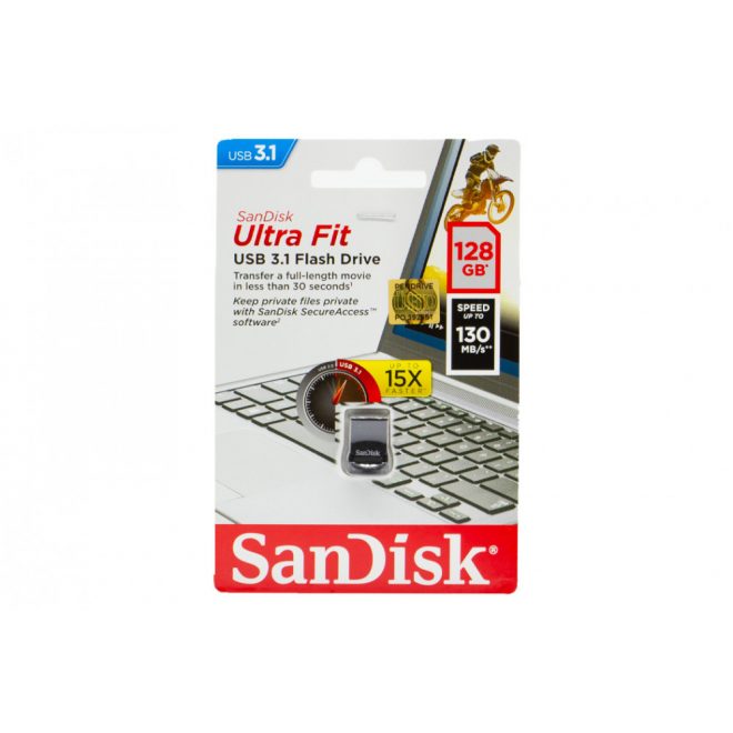 SanDisk Cruzer Fit Ultra 128GB USB 3.1 pendrive (173488)