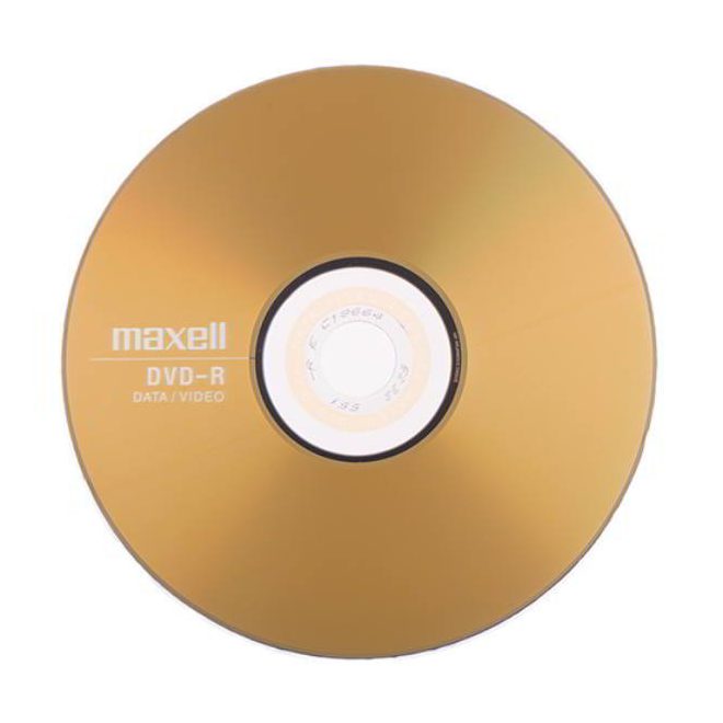 Maxell papír tokos DVD-R lemez (4,7Gb) (16x)