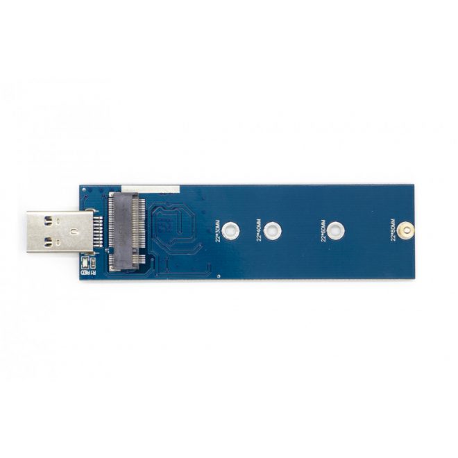 M.2 SSD-hez USB külső keret (támogatott SSD méret: 2230, 2240, 2260, 2280)