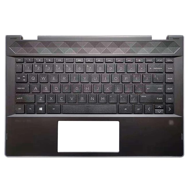 HP Pavilion X360 14-CD000, 14-CD100, 14T-CD000, 14T-CD100 sorozathoz gyári új török fekete-ezüst billentyűzet modul (L18947-141)