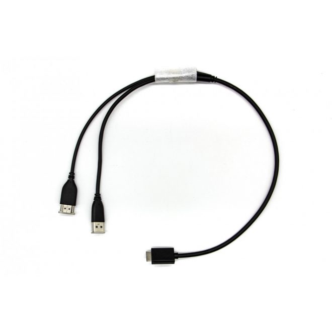 MINI DisplayPort (apa - m) - HDMI (apa - m) + USB 3.0 (65cm) átalakító kábel (DDEMU060000)