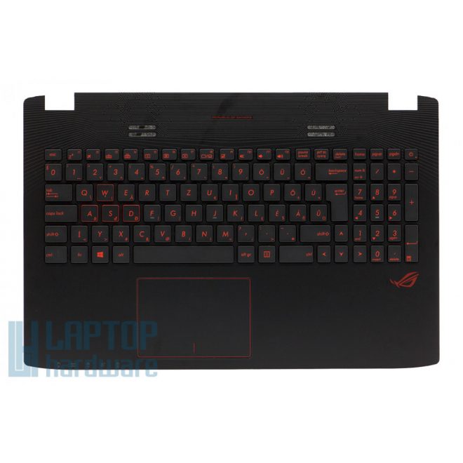 Asus ROG GL552VX fekete-piros magyar Laptop billentyűzet