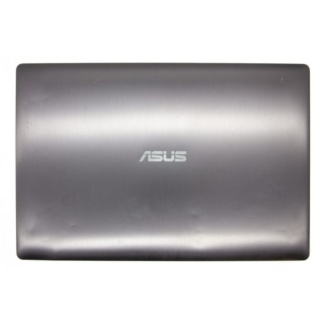 Asus N550JA, N550JX, N550LF (nem érintőkijelzős verzió) használt szürke LCD kijelző hátlap zsanérokkal és LCD kábellel (90NB00K1-R7A020)