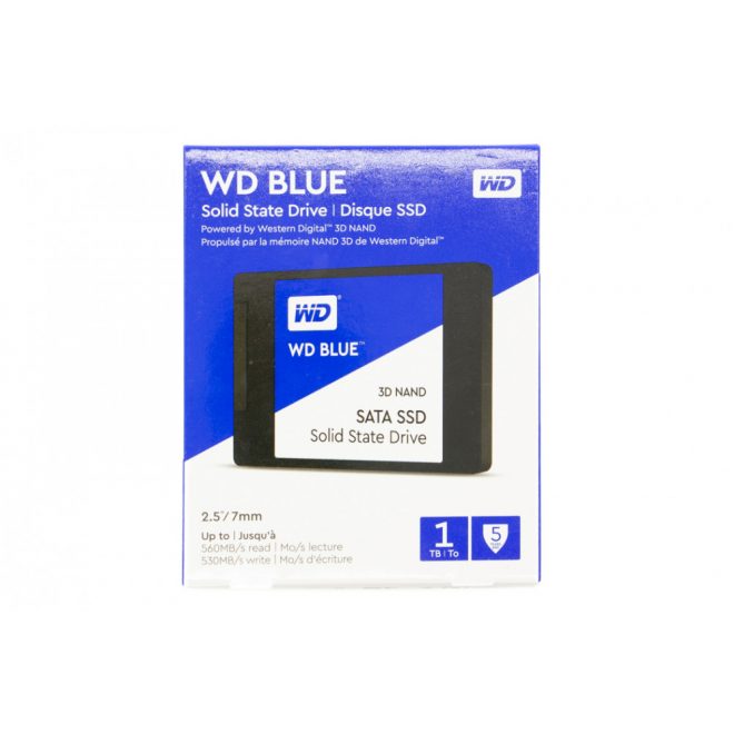 Western Digital Blue SSD meghajtó 1TB (WDS100T2B0A) | 2 év garancia! | Ingyenes beszereléssel!