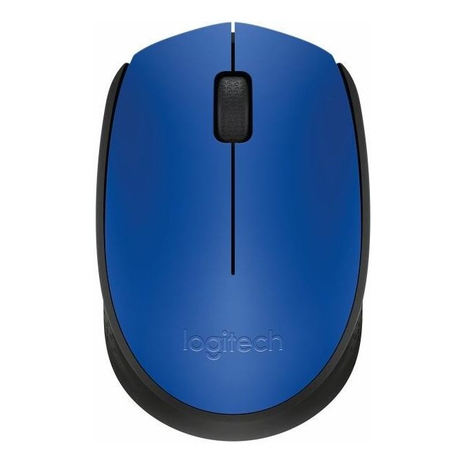 Logitech M171 Kék Vezeték Nélküli Optikai Egér, Wireless Blue Mouse (910-004640)