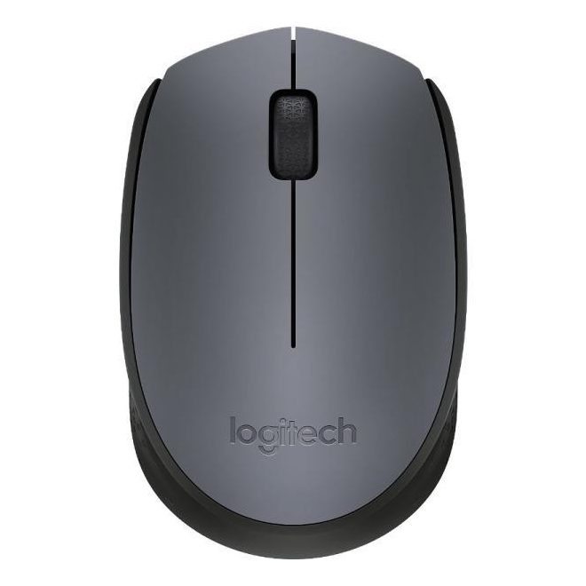 Logitech M170 szürke vezeték nélküli USB optikai egér (910-004642)