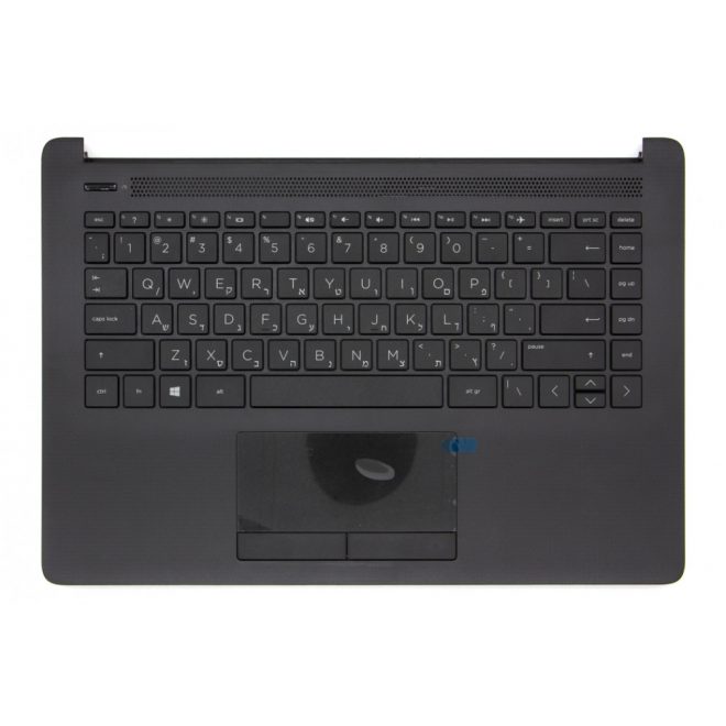 HP 14 14T-CM000 fekete héber Laptop billentyűzet